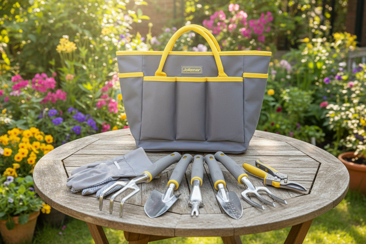 Garden Tools Set, 8PCS Heavy Duty Garden Tool Kit,Gardening Tools Gifts for Women and Men